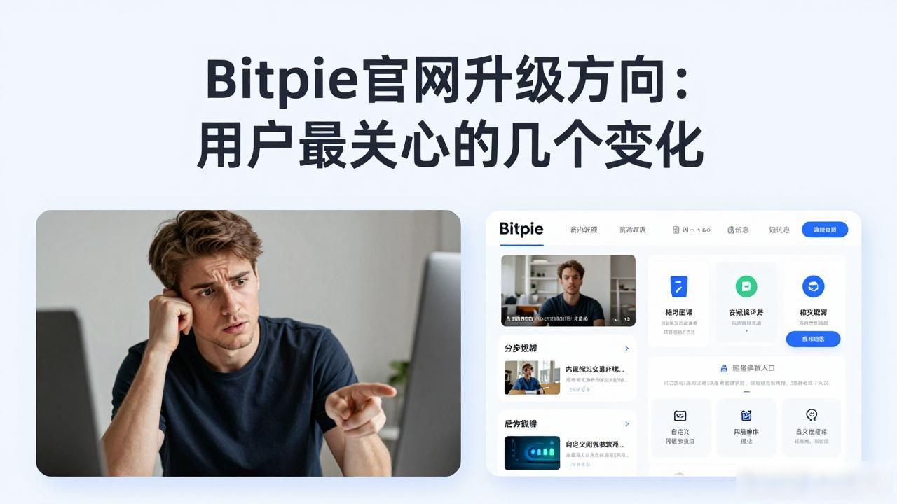 Bitpie官网升级方向：用户最关心的几个变化