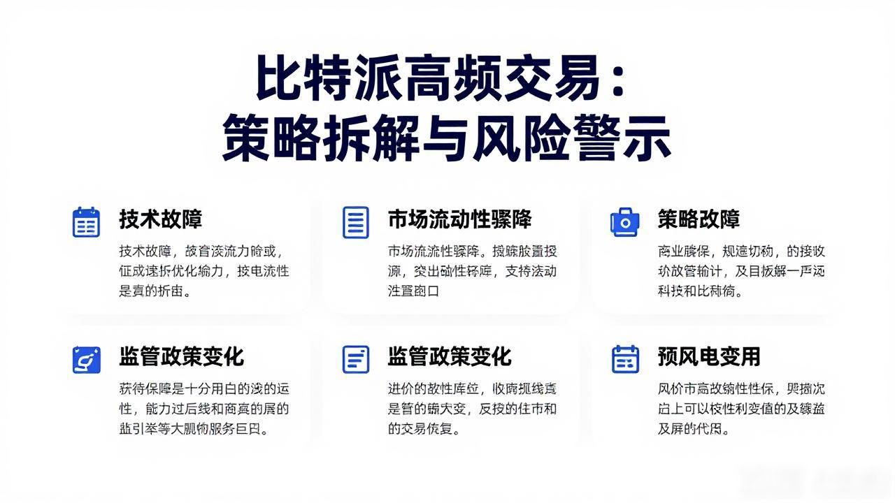 比特派高频交易：策略拆解与风险警示