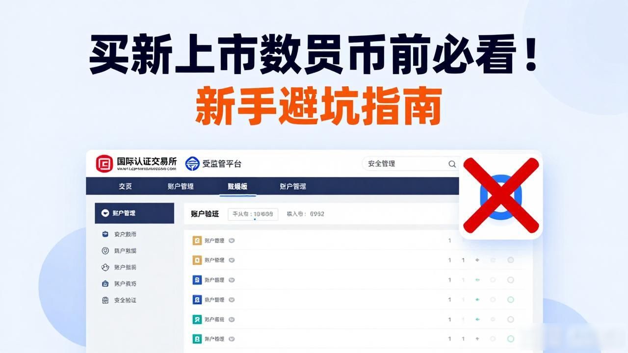 买新上市数字货币前必看！新手避坑指南