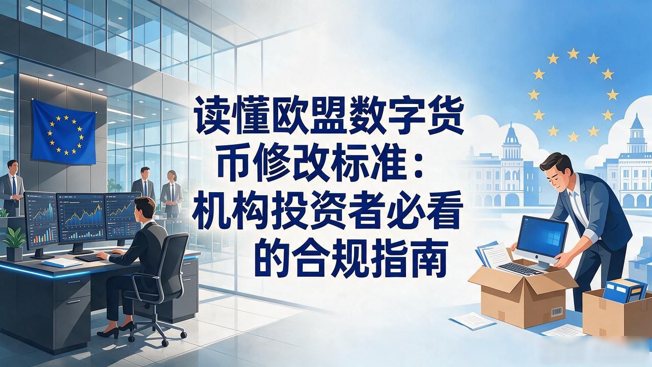 读懂欧盟数字货币修改标准：机构投资者必看的合规指南