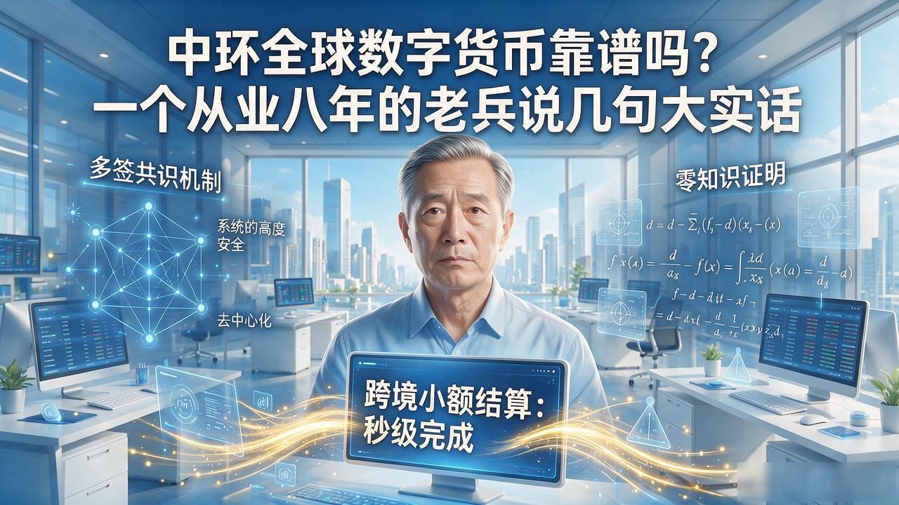 中环全球数字货币靠谱吗？一个从业八年的老兵说几句大实话