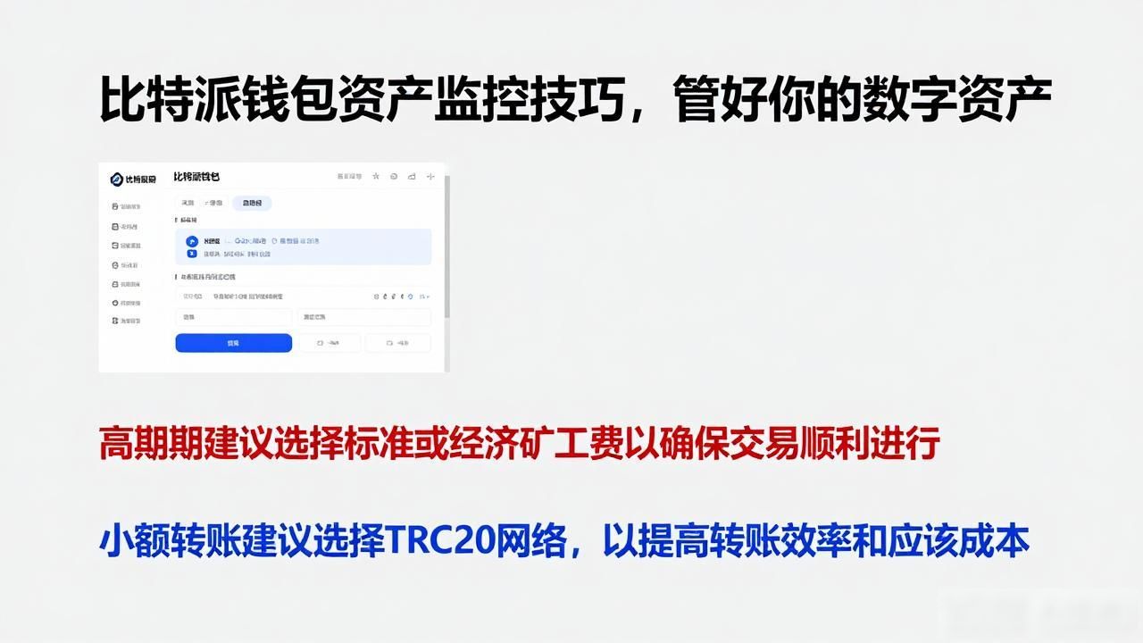 比特派钱包资产监控技巧，管好你的数字资产