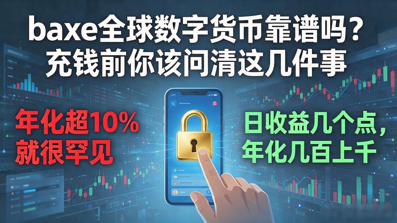 baxe全球数字货币靠谱吗？充钱前你该问清这几件事