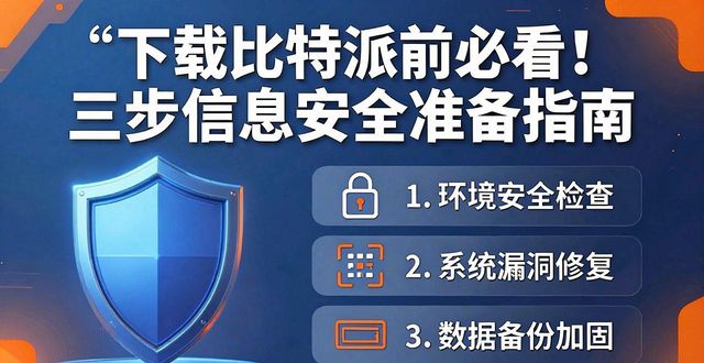 下载比特派前必看！三步信息安全准备指南