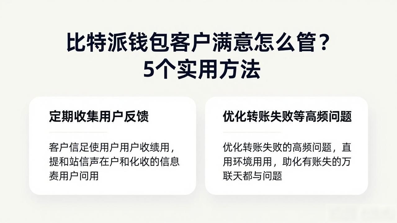 比特派钱包提升客户满意度_如何在比特派钱包app官方下载网址中管理客户满意?_比特派钱包多维度管理客户满意