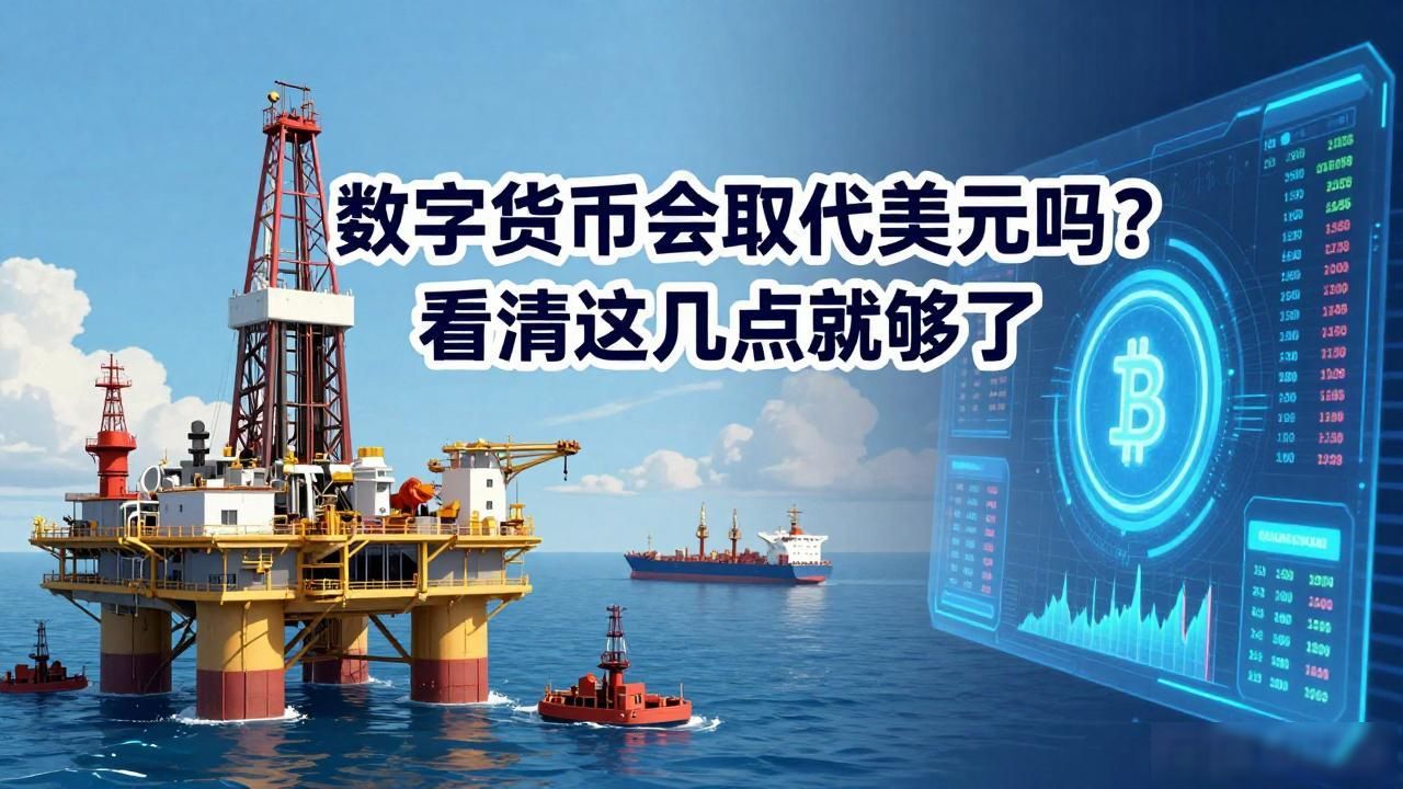 数字货币会取代美元吗？看清这几点就够了