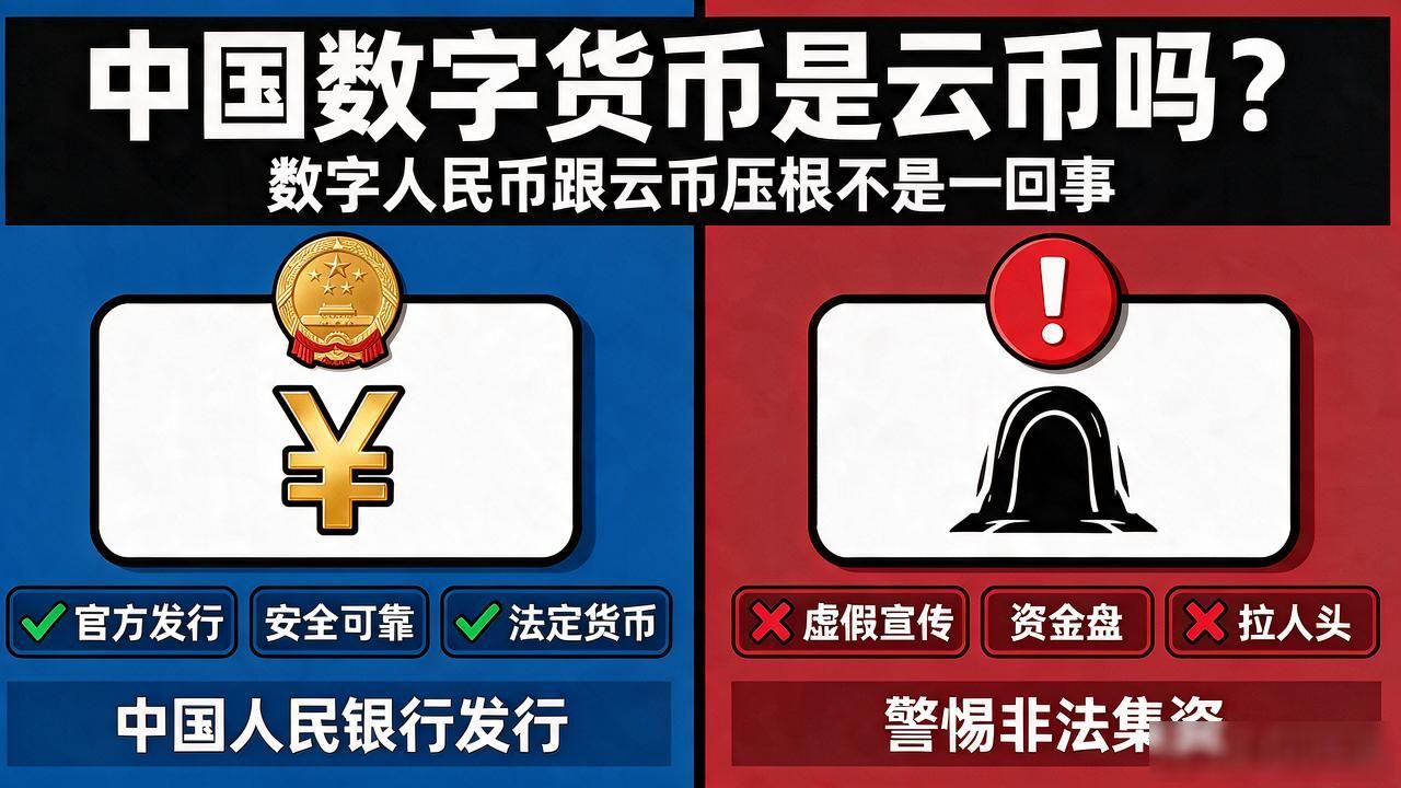 中国数字货币是云币吗？数字人民币跟云币压根不是一回事