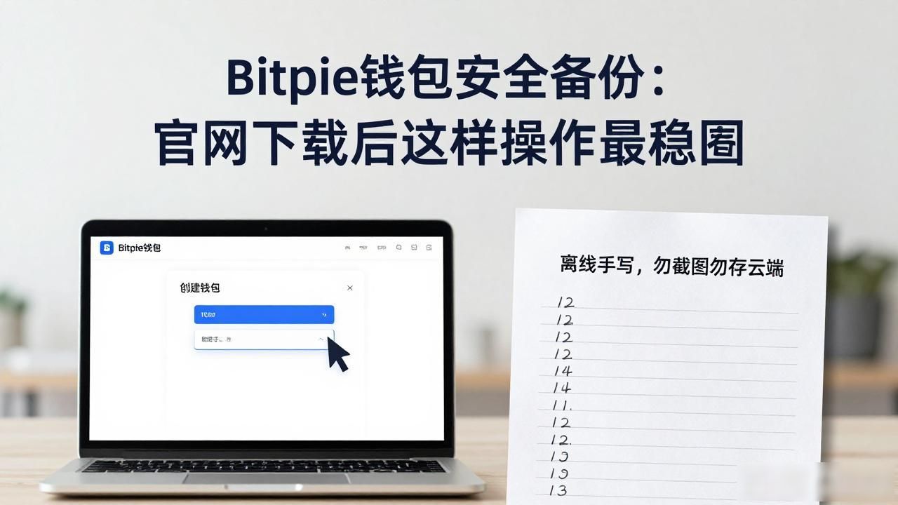 Bitpie钱包安全备份：官网下载后这样操作最稳妥