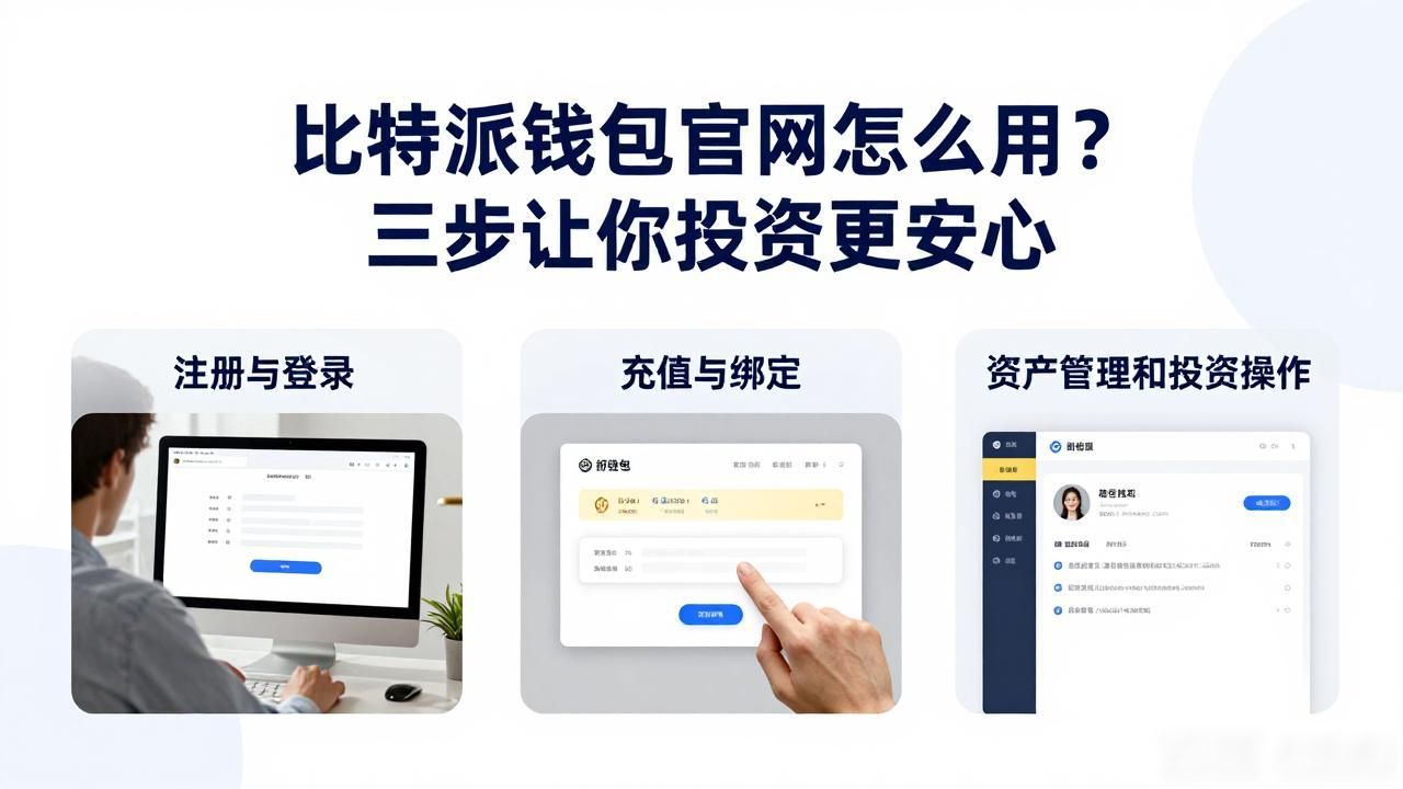 比特派钱包官网怎么用？三步让你投资更安心