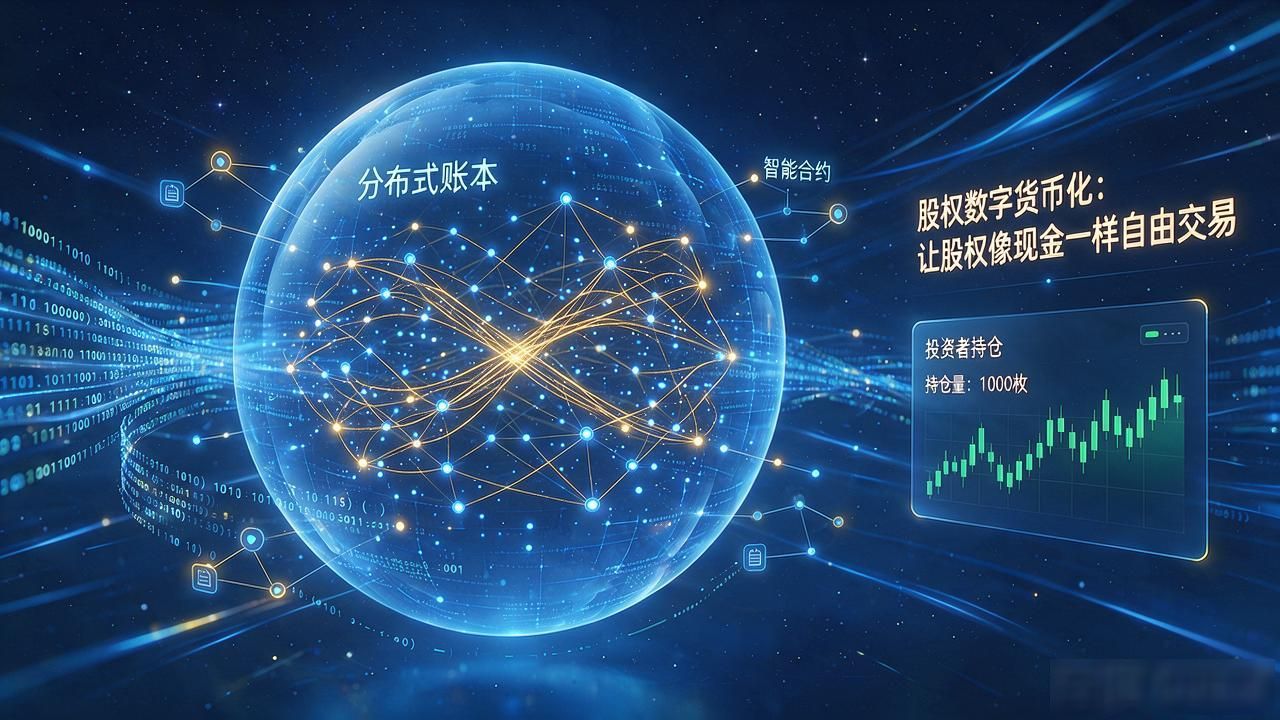 股权数字货币化：让股权像现金一样自由交易