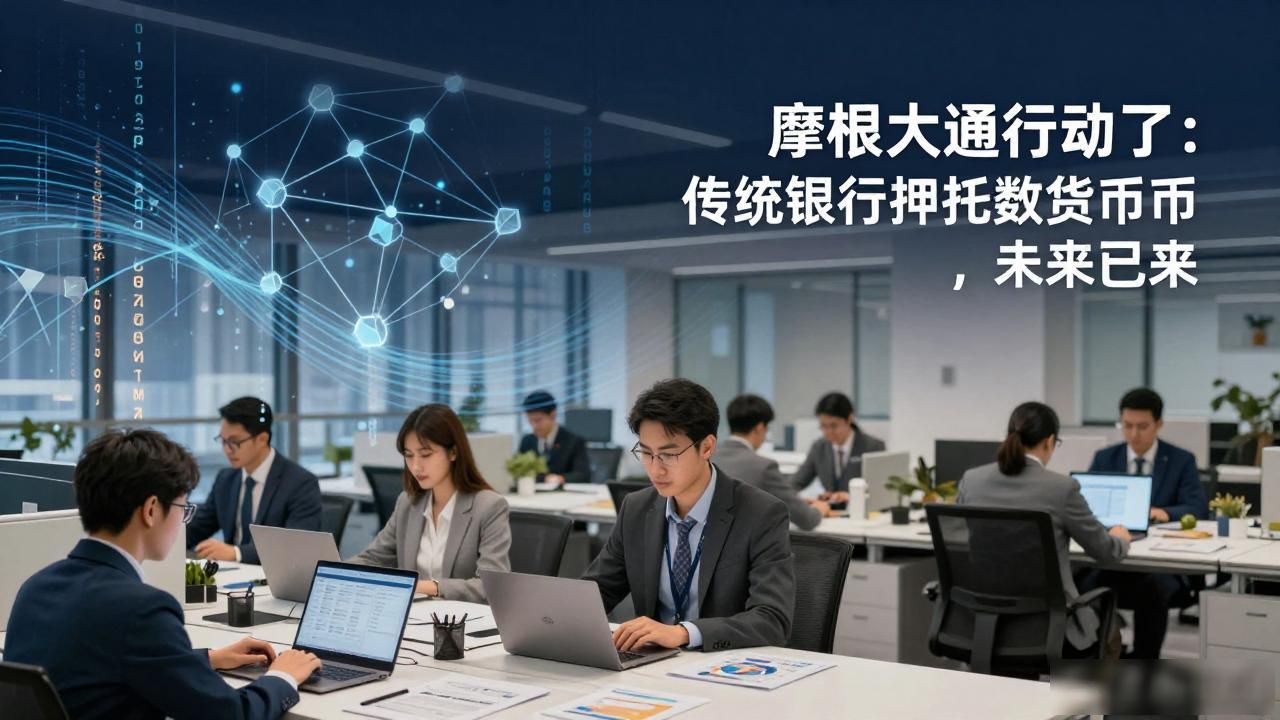摩根 数字货币_传统金融巨头布局数字货币的原因_摩根大通JPM Coin机构间支付应用