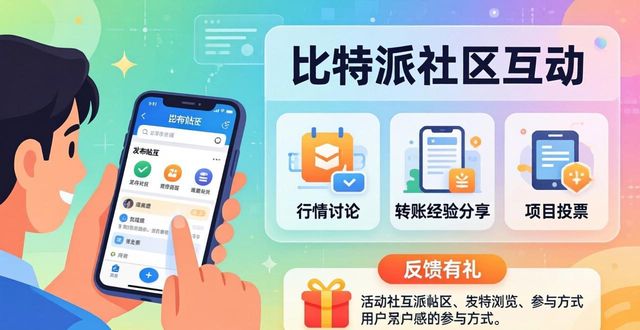 比特派下载后怎样参与社区互动？两步搞定