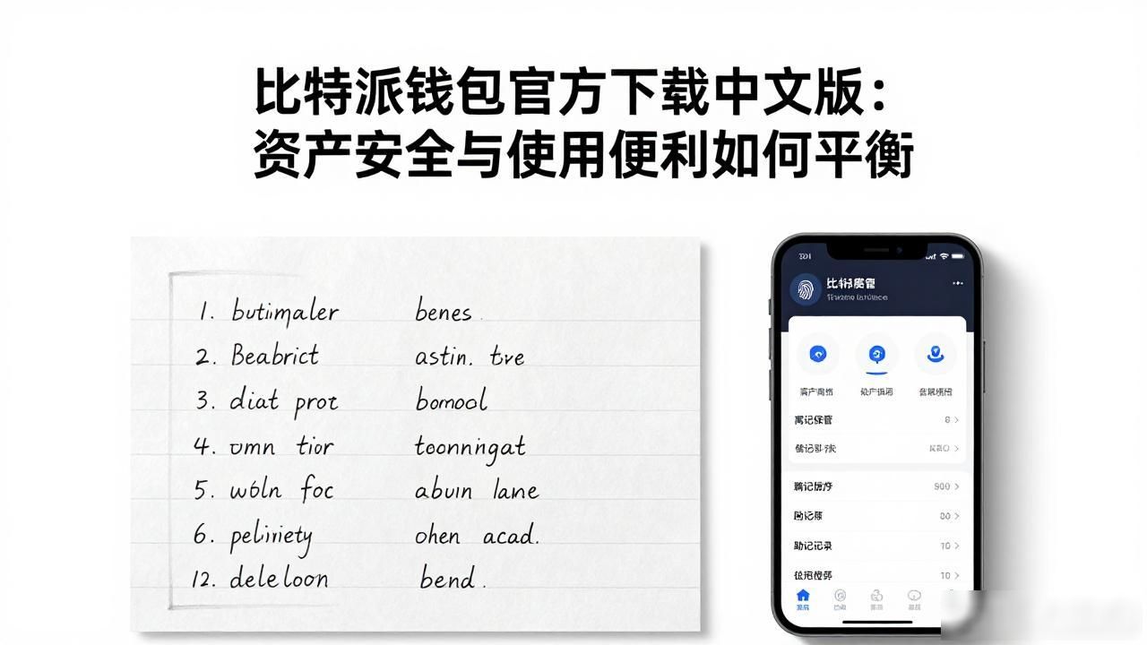 比特派钱包官方下载中文版：资产安全与使用便利如何平衡