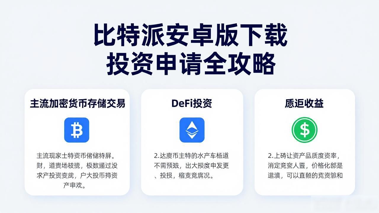 比特派安卓版下载投资申请全攻略