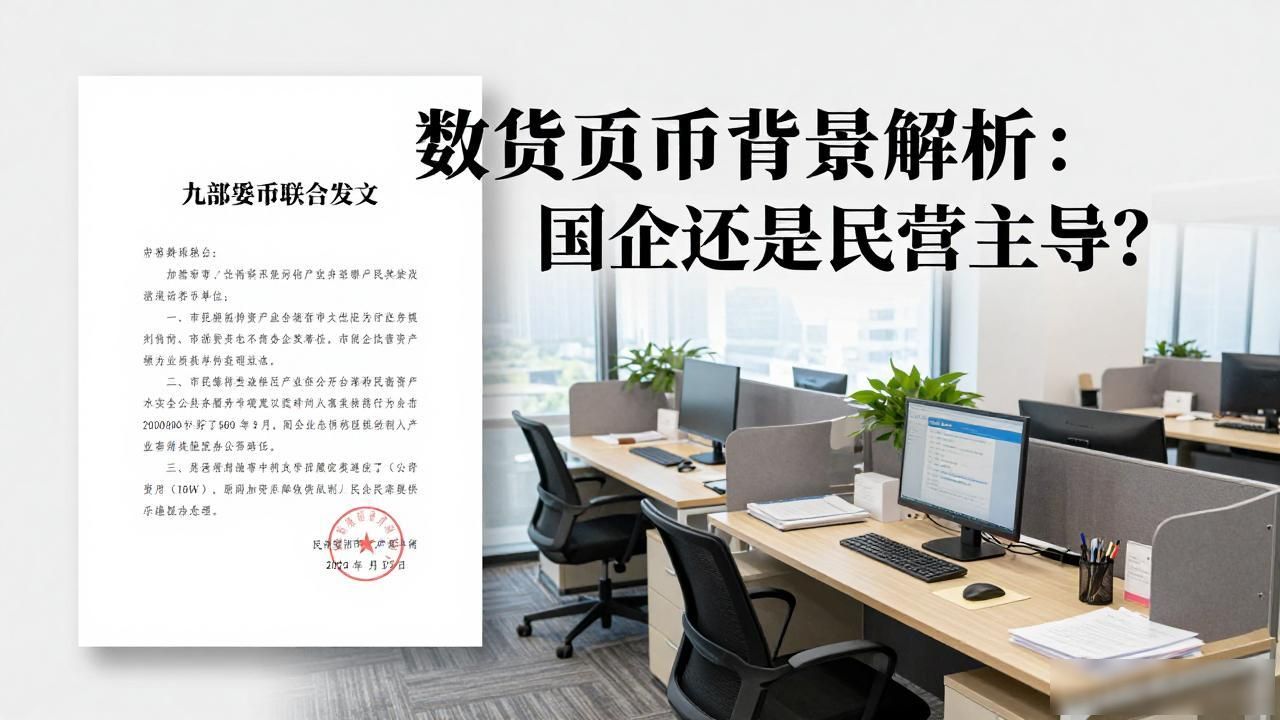 数字货币公司背景解析：国企还是民营主导？