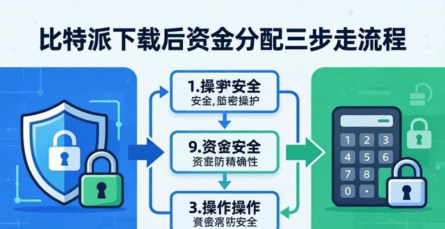 比特派下载后资金分配三步走