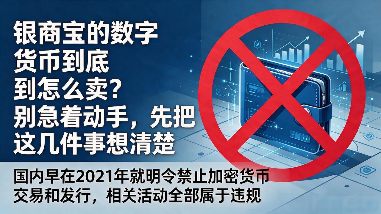 银商宝的数字货币到底怎么卖？别急着动手，先把这几件事想清楚