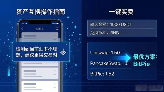 如何在比特派钱包app中实现资产互换?_比特派钱包体系_bitpie比特派钱包