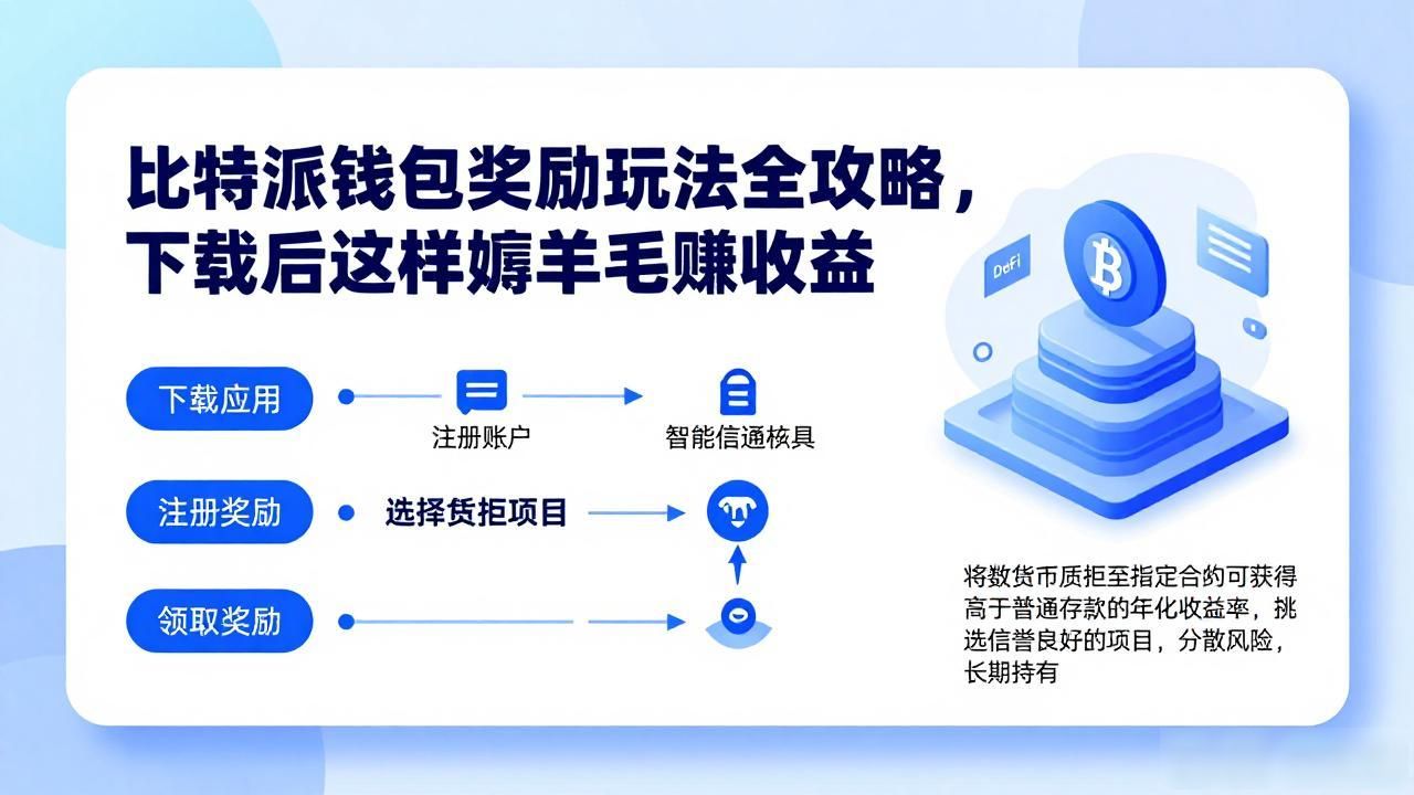 比特派钱包奖励玩法全攻略，下载后这样薅羊毛赚收益