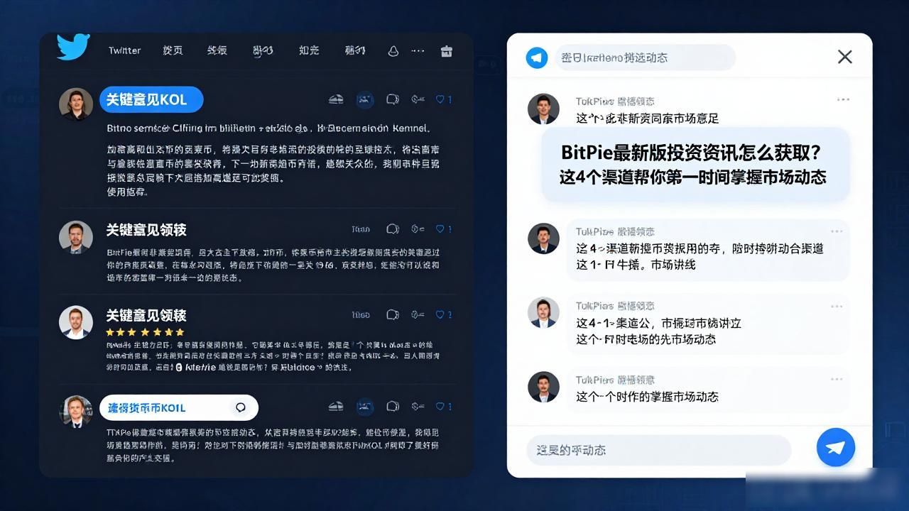 BitPie最新版投资资讯怎么获取？这4个渠道帮你第一时间掌握市场动态