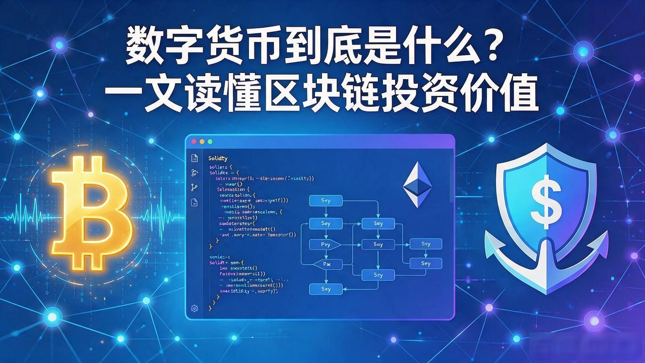 数字货币到底是什么？一文读懂区块链投资价值