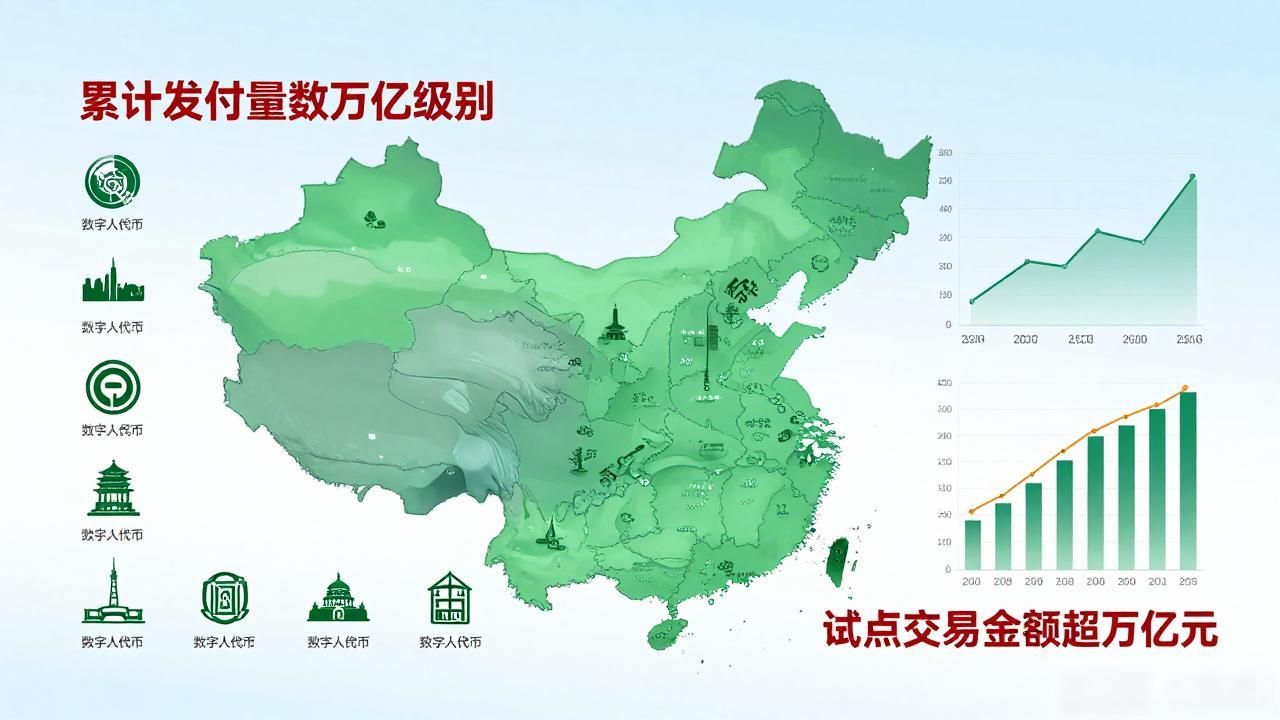 中国数字货币发行量有多少？数字人民币流通规模全解析