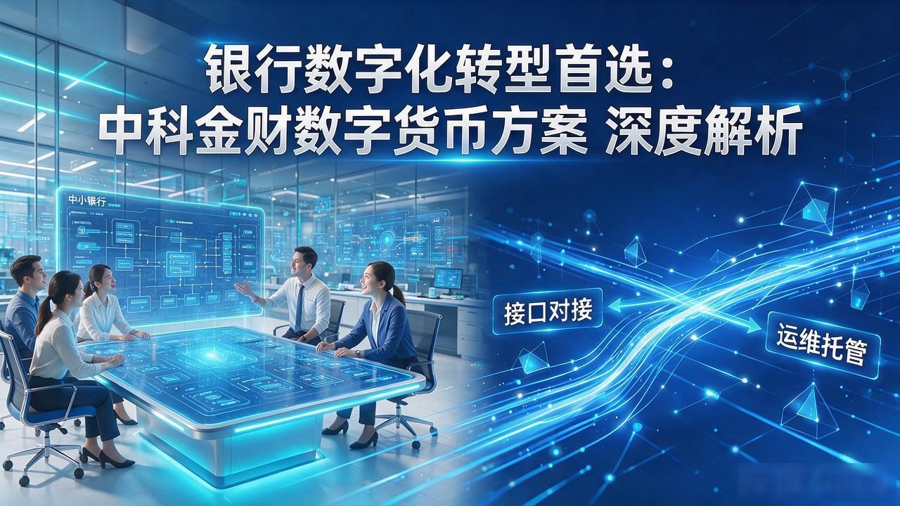 银行数字化转型首选：中科金财数字货币方案深度解析