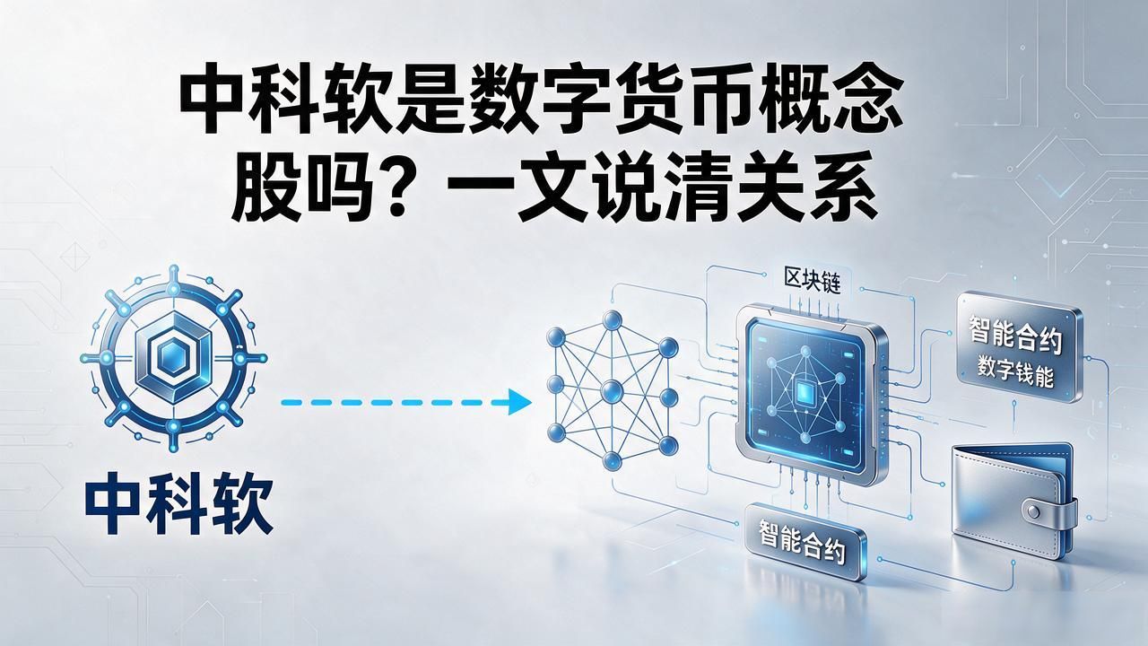中科软是数字货币概念股吗？一文说清关系