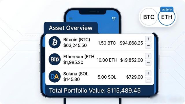 比特派钱包资产查看教程