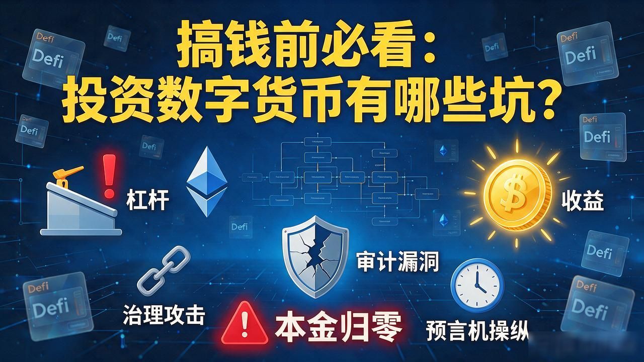 搞钱前必看：投资数字货币有哪些坑？