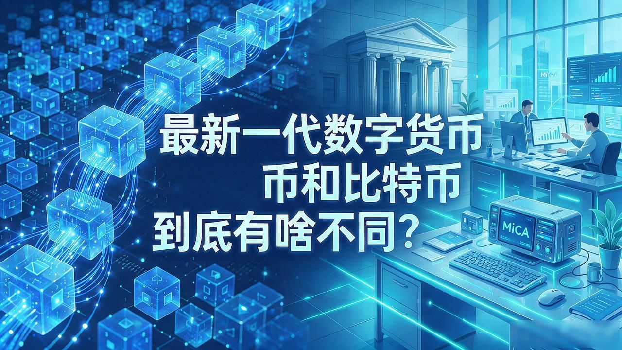 最新一代数字货币和比特币到底有啥不同，2026年还能不能追