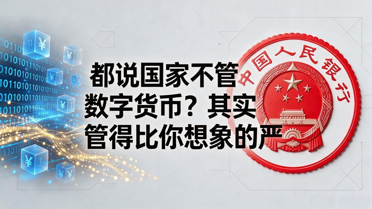 都说国家不管数字货币？其实管得比你想象的严