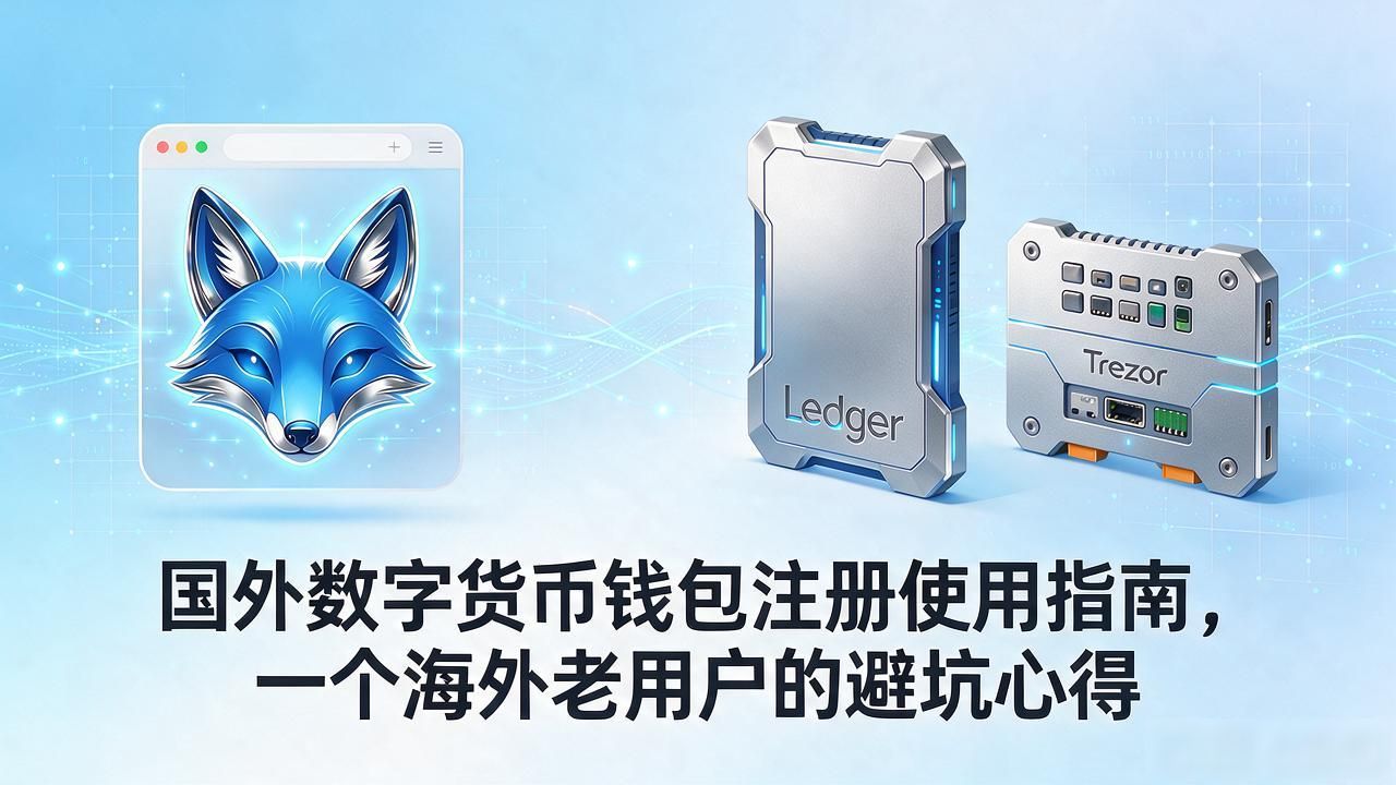 国外数字货币钱包注册使用指南，一个海外老用户的避坑心得