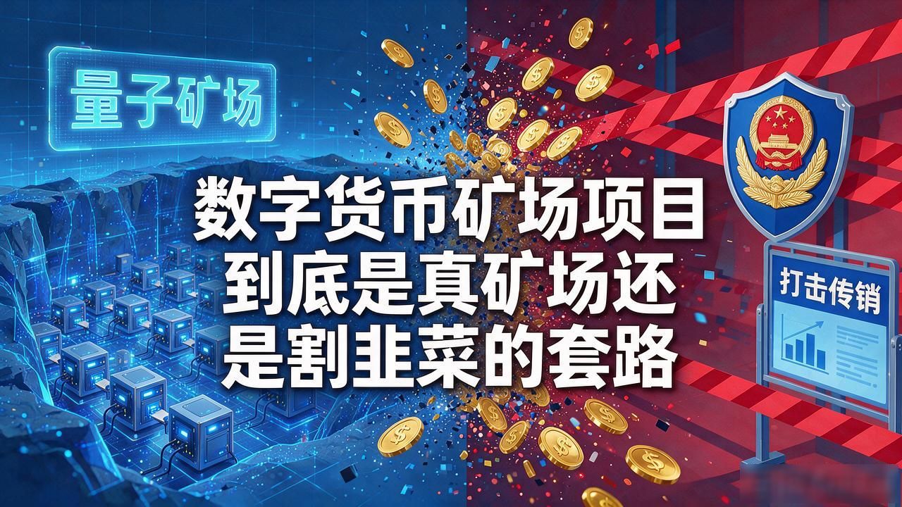 数字货币矿场项目到底是真矿场还是割韭菜的套路