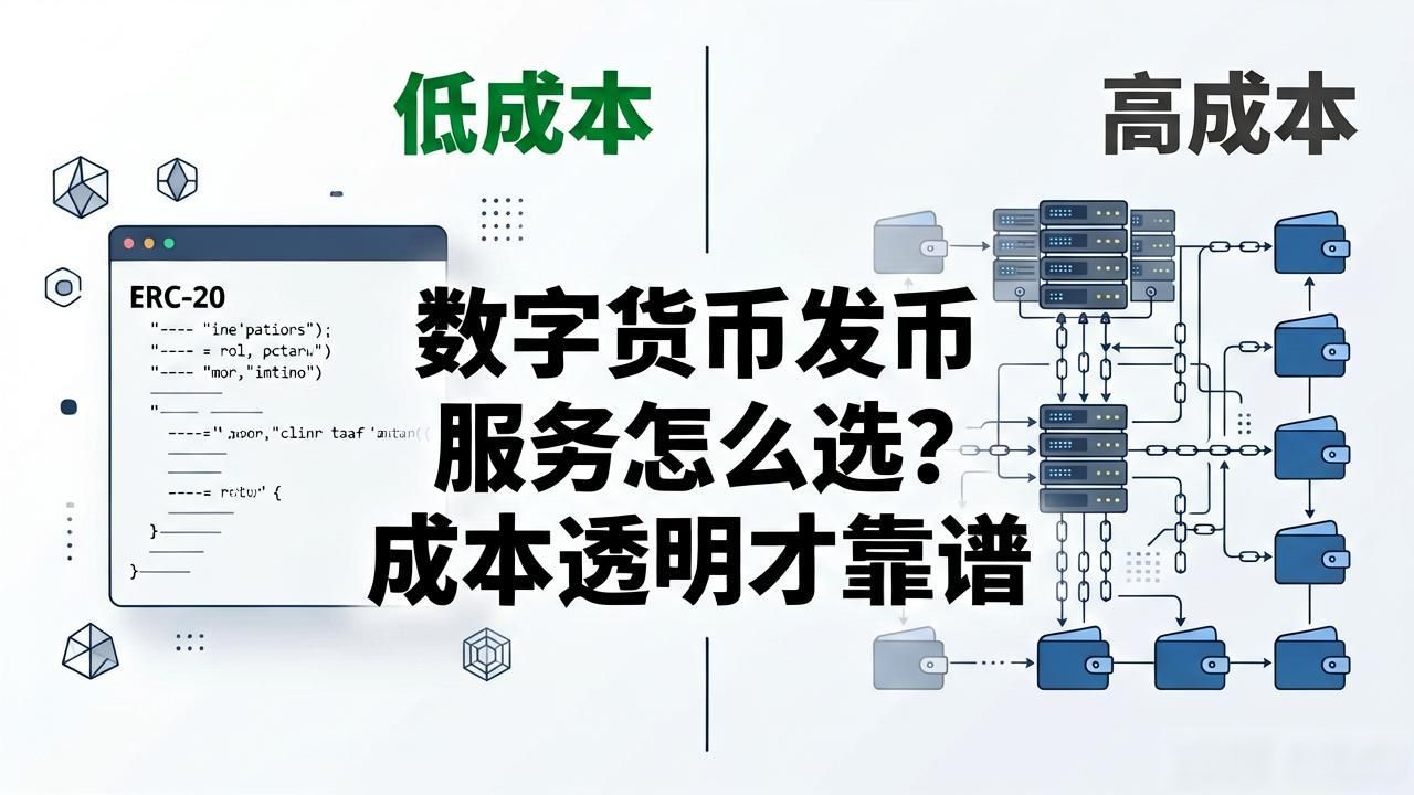 数字货币发币服务怎么选？成本透明才靠谱