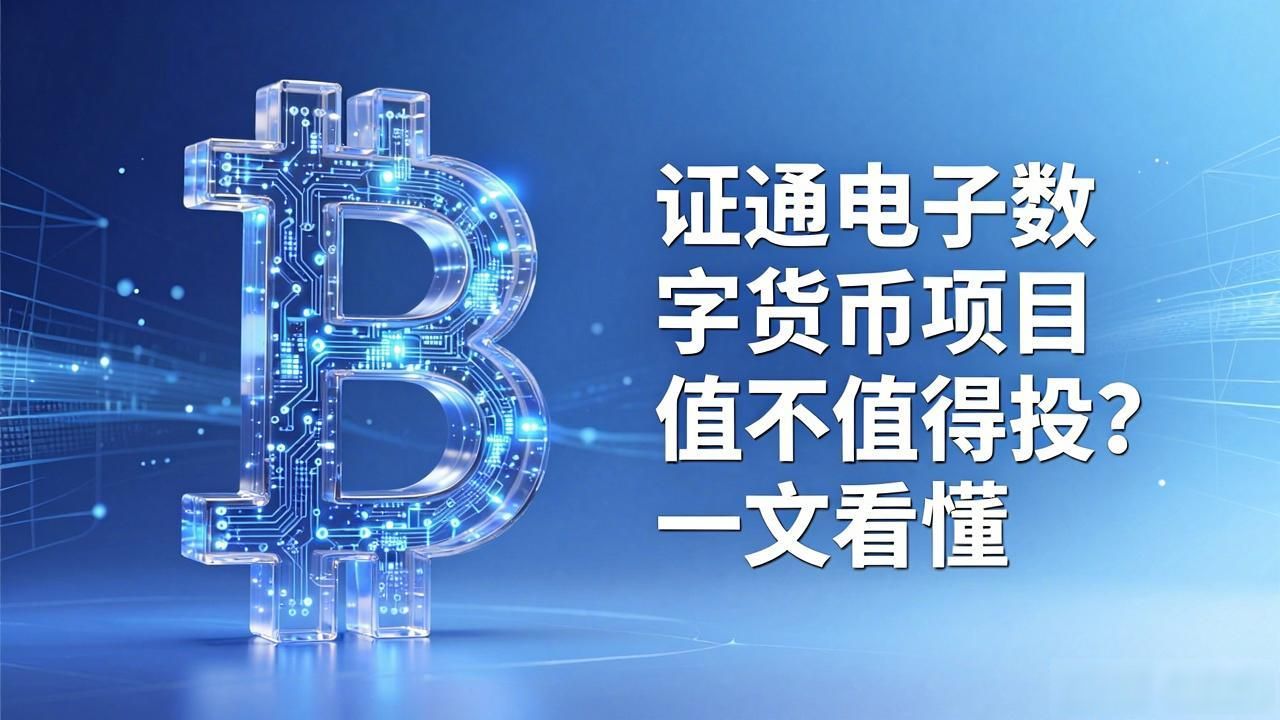 证通电子数字货币项目值不值得投？一文看懂