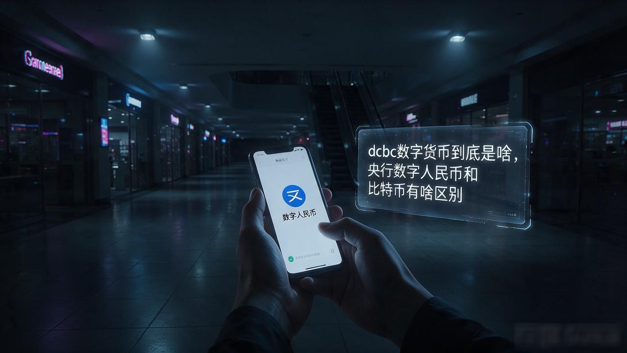 dcbc数字货币到底是啥，央行数字人民币和比特币有啥区别