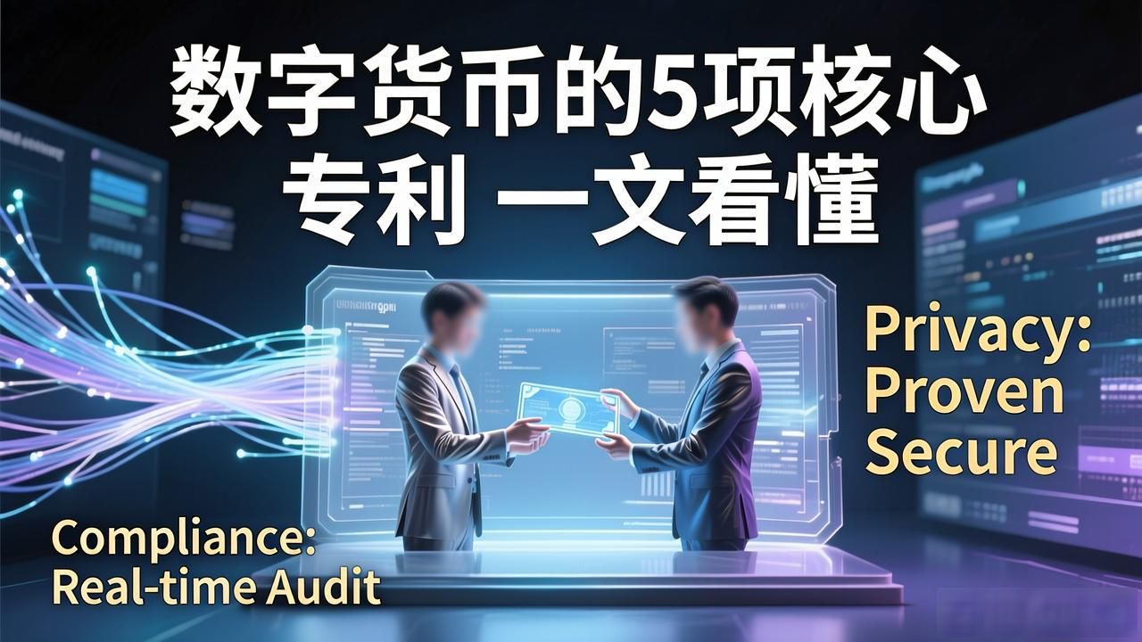 数字货币的5项核心专利 一文看懂