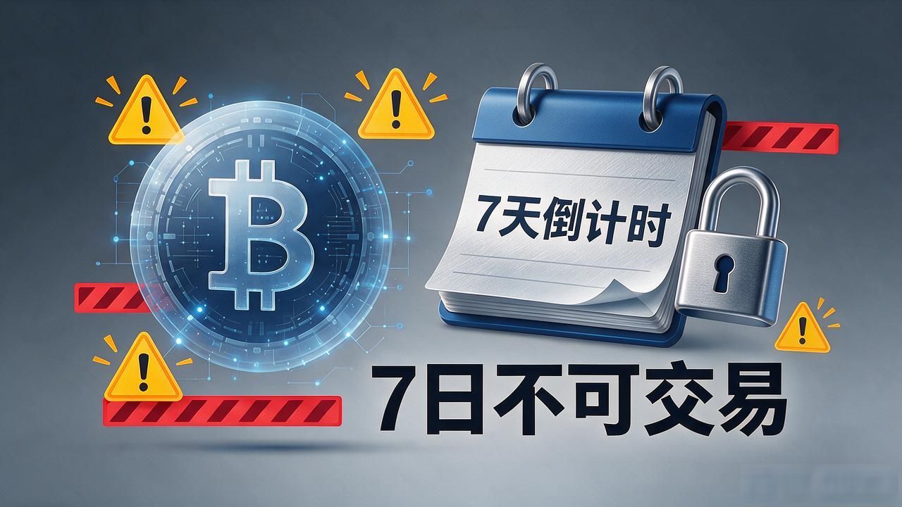 数字货币交易7日不可交易规则_新币上线锁定期限_数字货币7日不可交易