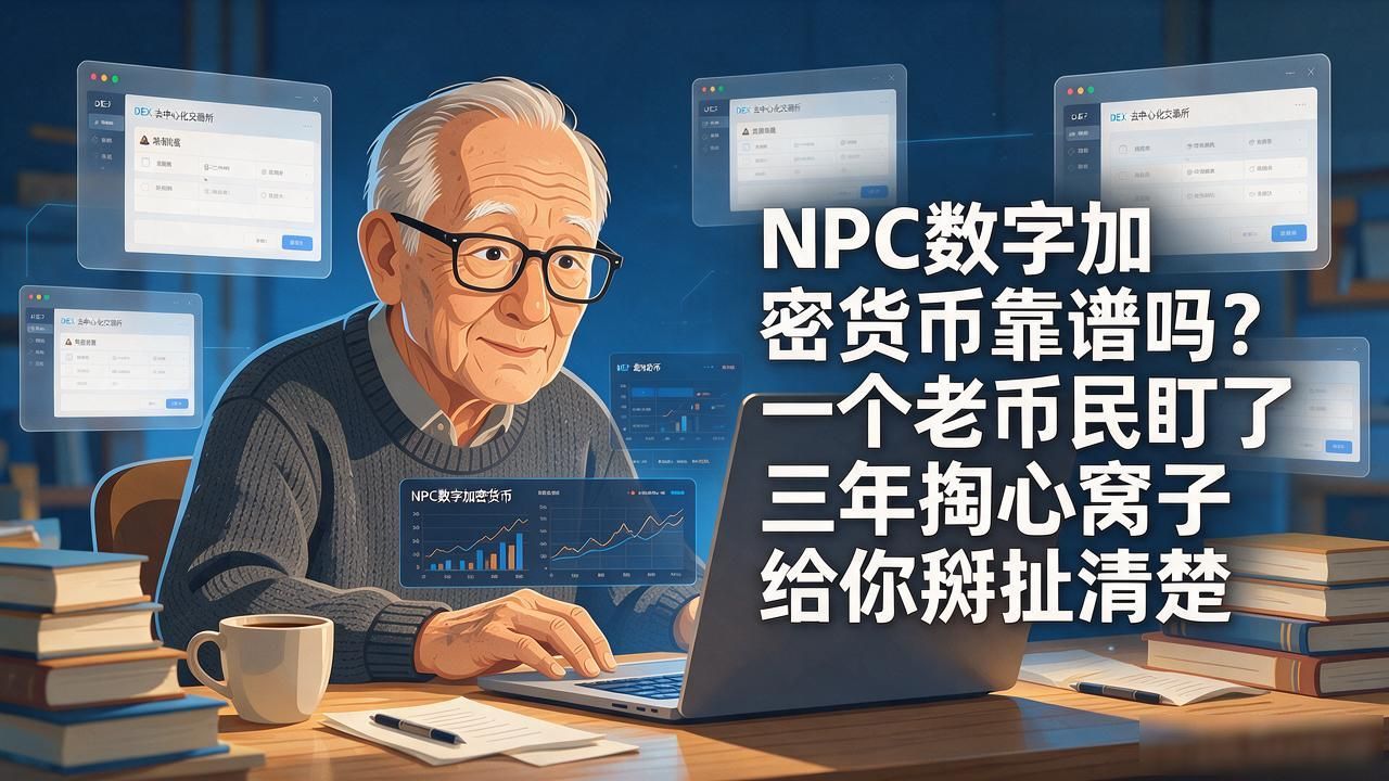 NPC数字加密货币靠谱吗？一个老币民盯了三年掏心窝子给你掰扯清楚