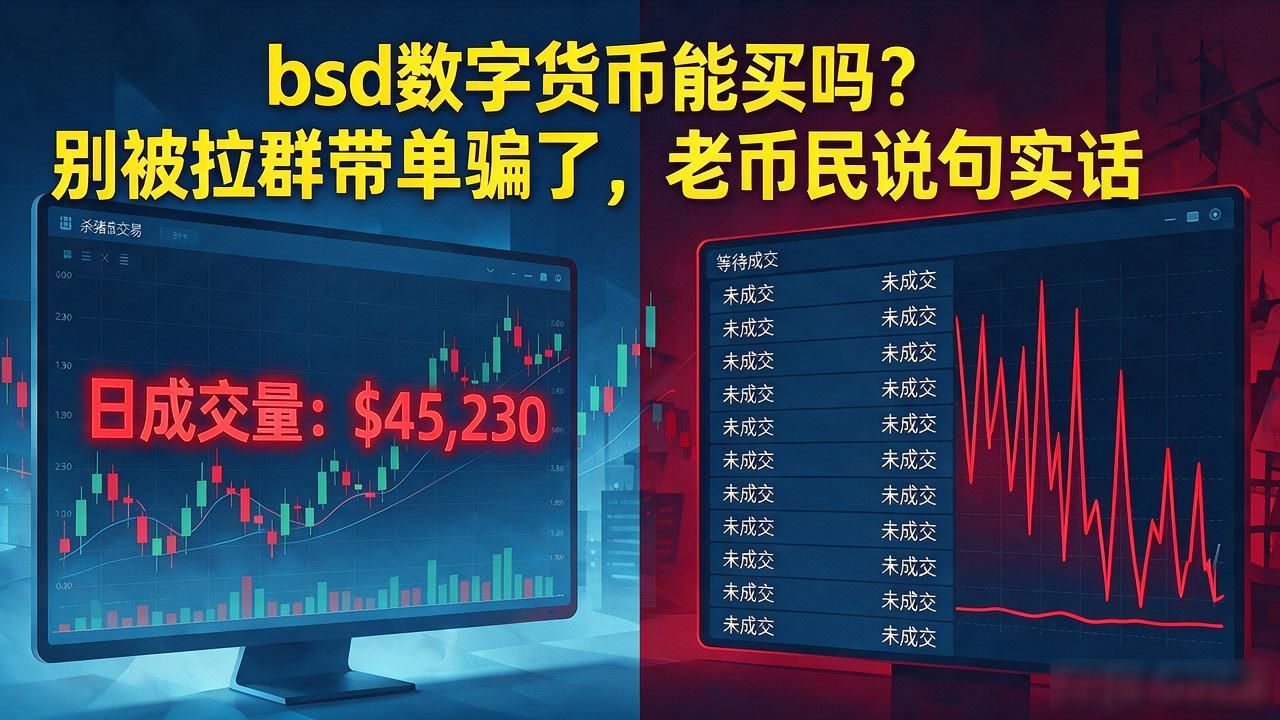 bsd数字货币能买吗？别被拉群带单骗了，老币民说句实话