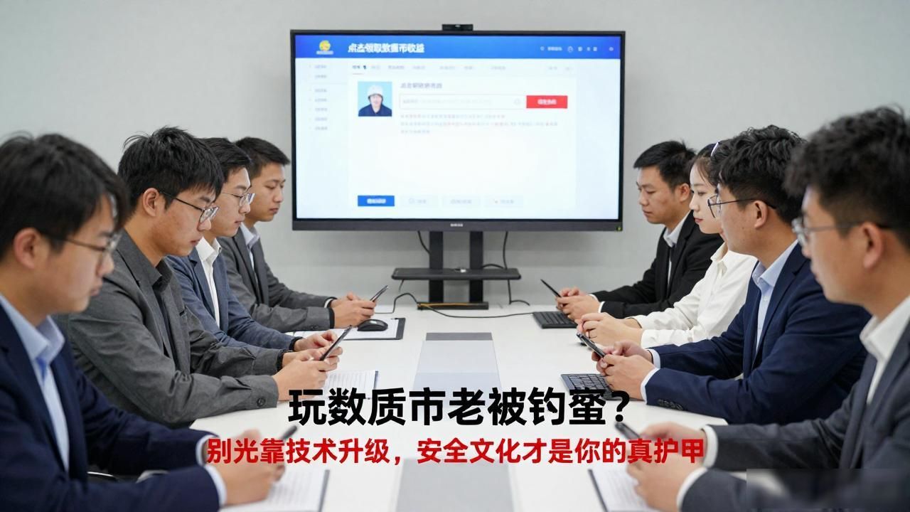 玩数字货币老被钓鱼？别光靠技术升级，安全文化才是你的真护甲