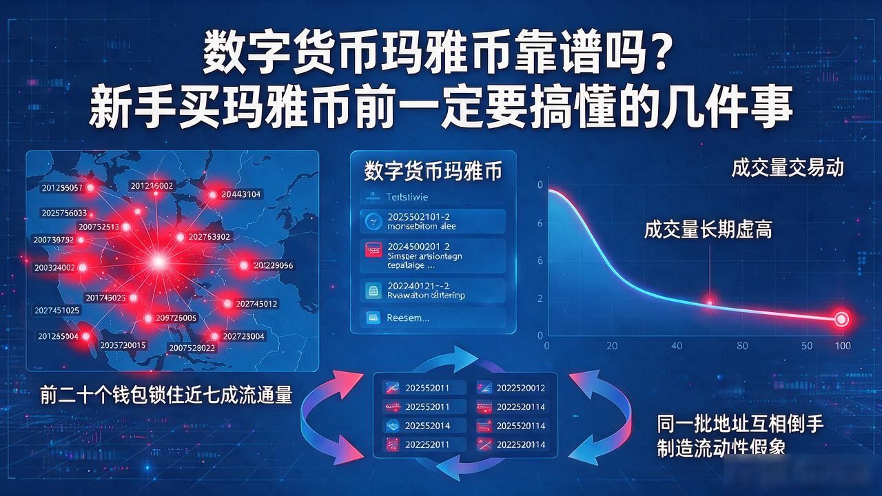 数字货币玛雅币_玛雅币联盟链去中心化程度低_玛雅币持币地址集中流动性造假