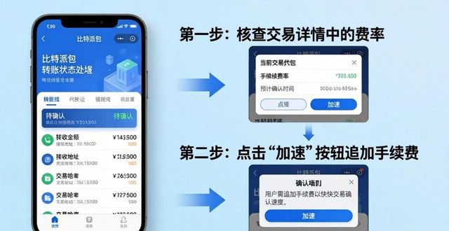 比特派钱包查转账状态，这3步搞定