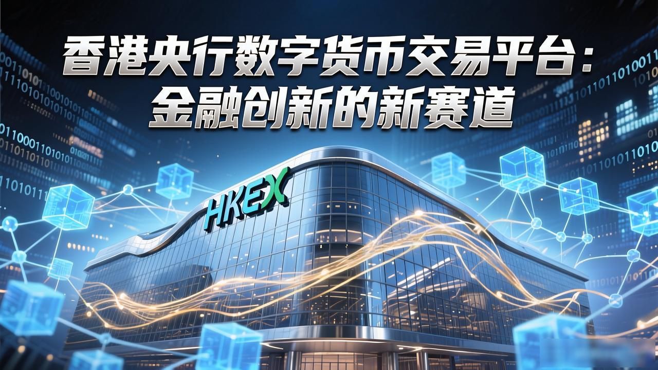 香港央行数字货币交易平台：金融创新的新赛道