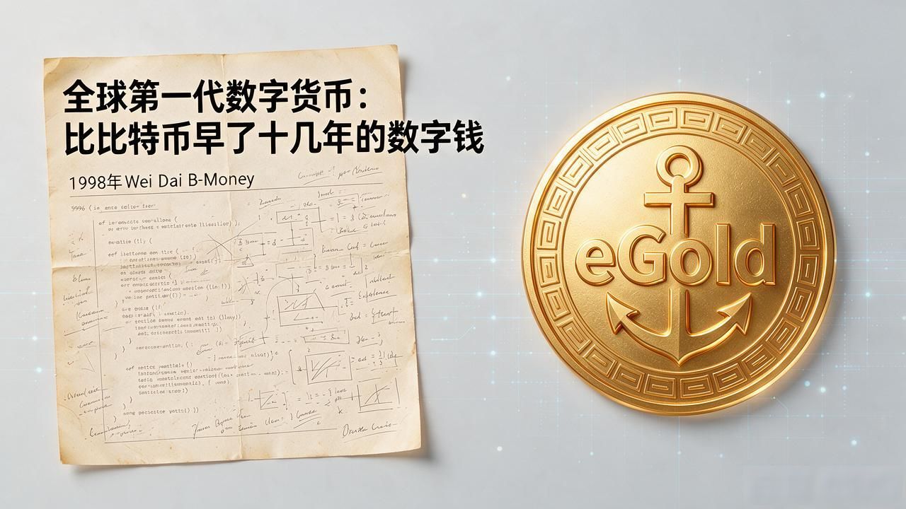 全球第一代数字货币：比比特币早了十几年的数字钱，到底什么来头