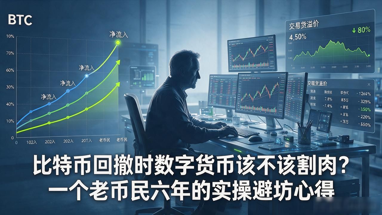 比特币回撤时数字货币该不该割肉？一个老币民六年的实操避坑心得