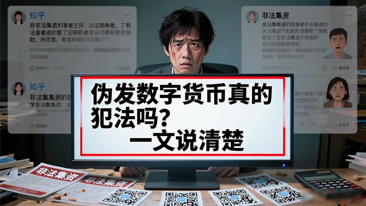 伪发数字货币真的犯法吗？一文说清楚