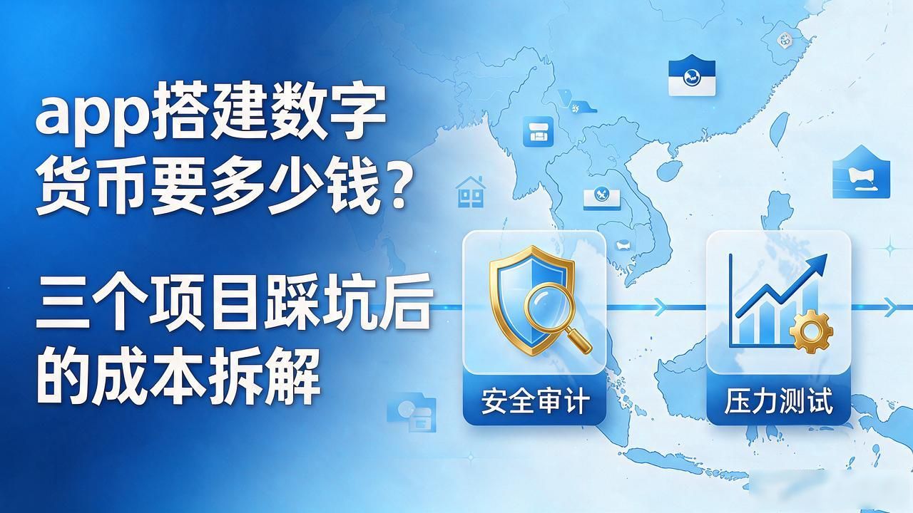 app搭建数字货币要多少钱？三个项目踩坑后的成本拆解
