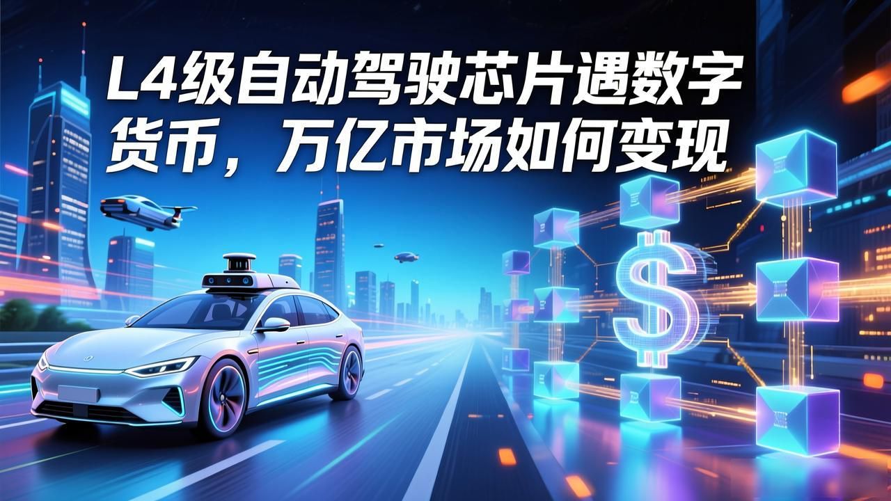 L4级自动驾驶芯片遇数字货币，万亿市场如何变现